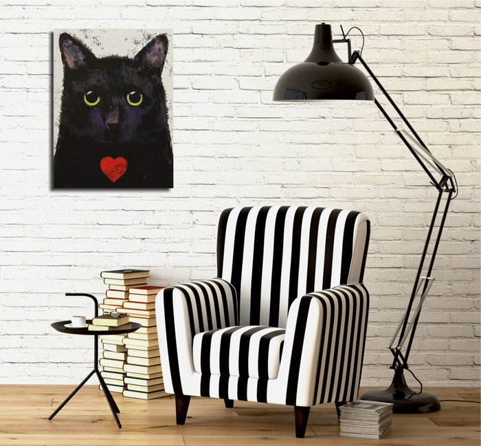Wallity Lienzo Decorativo DC126 Multicolor 30 x 40 cm